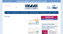 Desktop Screenshot of laziofamily.it